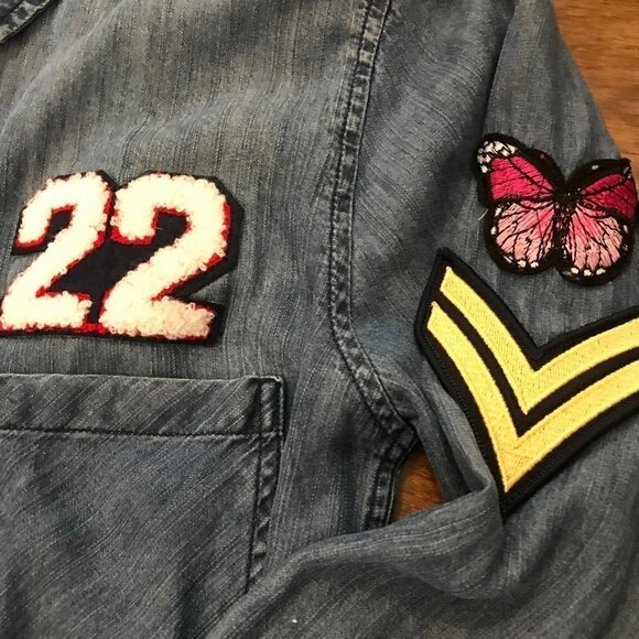 Rails denim chambray button up - Picture 5 of 11